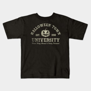 Halloween Town est 1998 vintage Art Kids T-Shirt